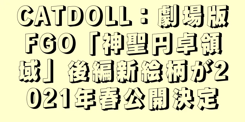 CATDOLL：劇場版FGO「神聖円卓領域」後編新絵柄が2021年春公開決定
