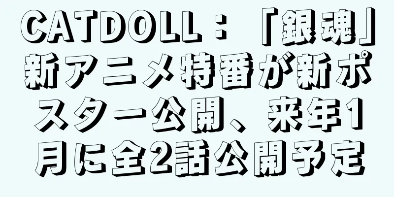 CATDOLL：「銀魂」新アニメ特番が新ポスター公開、来年1月に全2話公開予定
