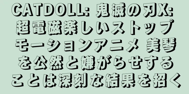 CATDOLL: 鬼滅の刃X: 超電磁楽しいストップモーションアニメ 美琴を公然と嫌がらせすることは深刻な結果を招く
