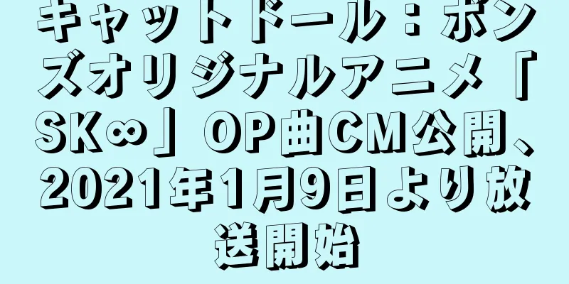 キャットドール：ボンズオリジナルアニメ「SK∞」OP曲CM公開、2021年1月9日より放送開始