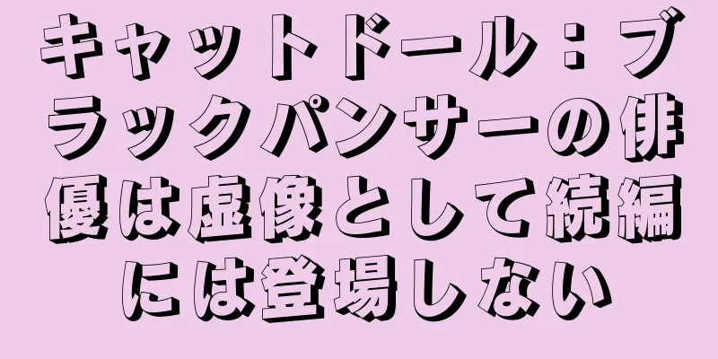 キャットドール：ブラックパンサーの俳優は虚像として続編には登場しない