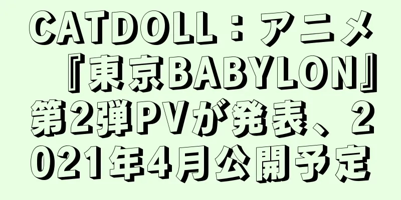 CATDOLL：アニメ『東京BABYLON』第2弾PVが発表、2021年4月公開予定