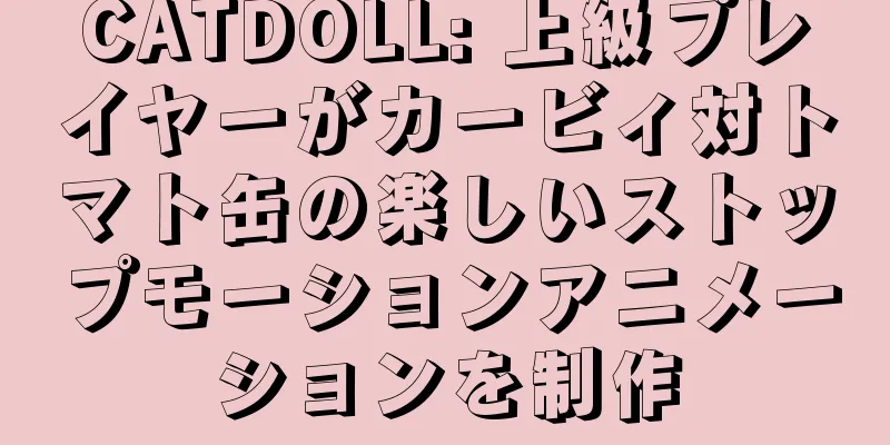 CATDOLL: 上級プレイヤーがカービィ対トマト缶の楽しいストップモーションアニメーションを制作