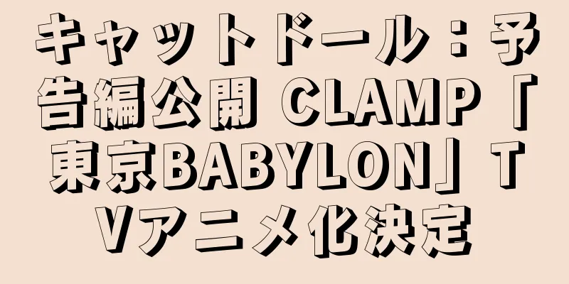 キャットドール：予告編公開 CLAMP「東京BABYLON」TVアニメ化決定