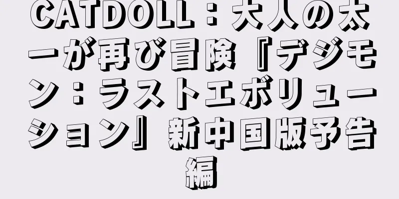 CATDOLL：大人の太一が再び冒険『デジモン：ラストエボリューション』新中国版予告編