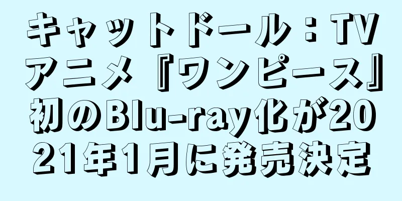 キャットドール：TVアニメ『ワンピース』初のBlu-ray化が2021年1月に発売決定