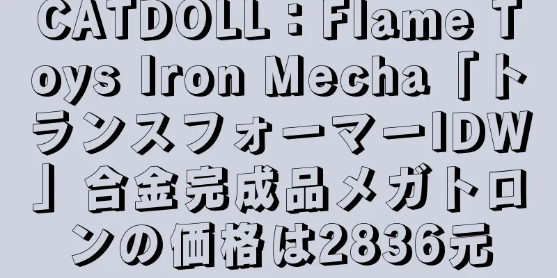 CATDOLL：Flame Toys Iron Mecha「トランスフォーマーIDW」合金完成品メガトロンの価格は2836元