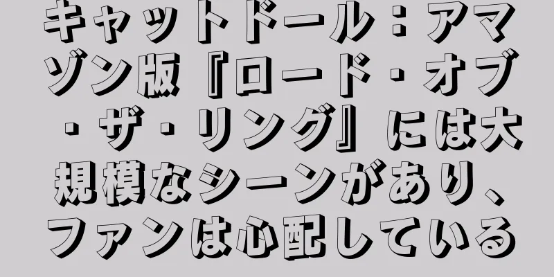 キャットドール：アマゾン版『ロード・オブ・ザ・リング』には大規模なシーンがあり、ファンは心配している
