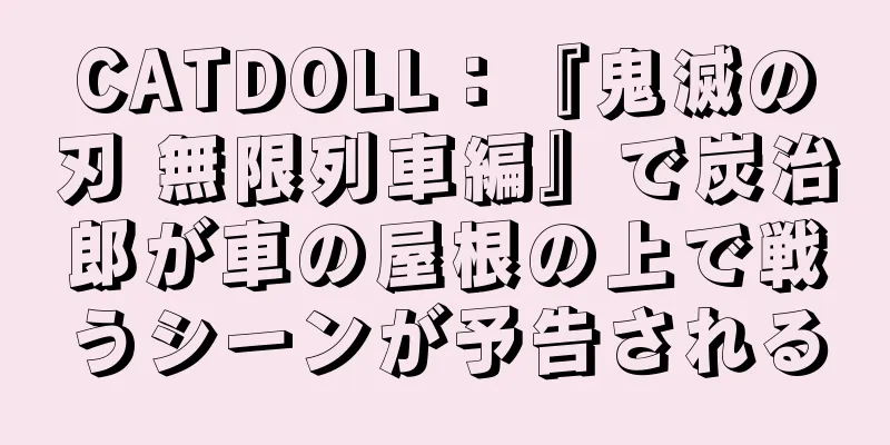 CATDOLL：『鬼滅の刃 無限列車編』で炭治郎が車の屋根の上で戦うシーンが予告される