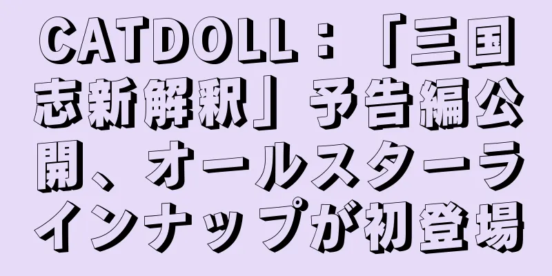 CATDOLL：「三国志新解釈」予告編公開、オールスターラインナップが初登場