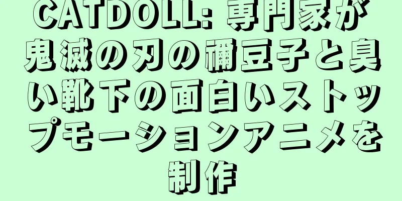 CATDOLL: 専門家が鬼滅の刃の禰豆子と臭い靴下の面白いストップモーションアニメを制作