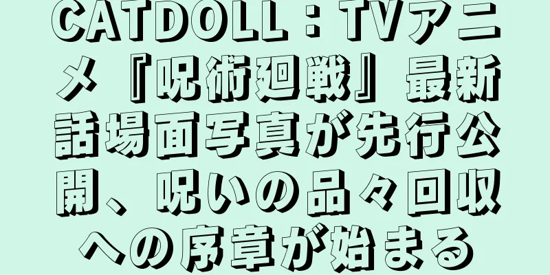 CATDOLL：TVアニメ『呪術廻戦』最新話場面写真が先行公開、呪いの品々回収への序章が始まる
