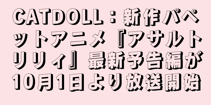 CATDOLL：新作パペットアニメ『アサルトリリィ』最新予告編が10月1日より放送開始
