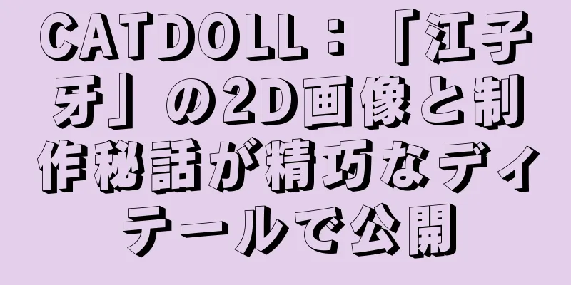 CATDOLL：「江子牙」の2D画像と制作秘話が精巧なディテールで公開