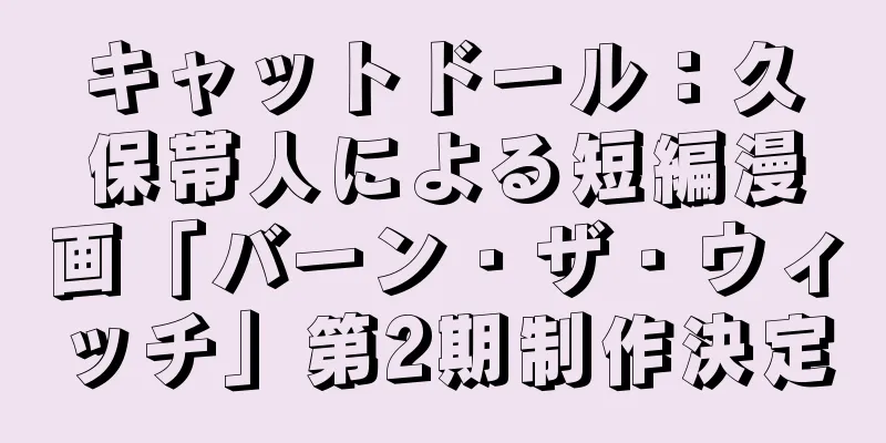 キャットドール：久保帯人による短編漫画「バーン・ザ・ウィッチ」第2期制作決定