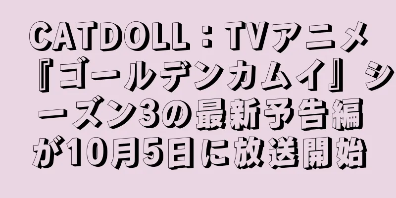 CATDOLL：TVアニメ『ゴールデンカムイ』シーズン3の最新予告編が10月5日に放送開始