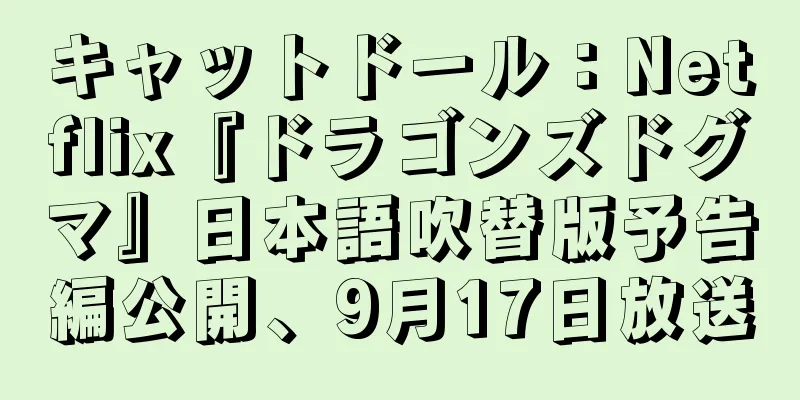 キャットドール：Netflix『ドラゴンズドグマ』日本語吹替版予告編公開、9月17日放送