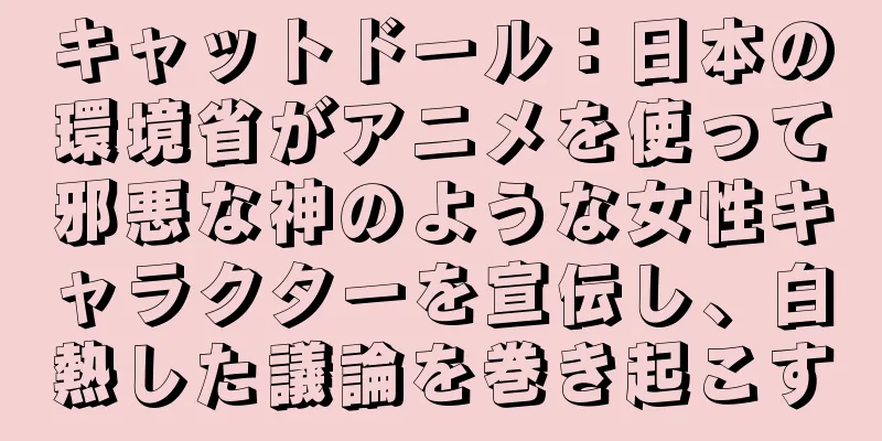 キャットドール：日本の環境省がアニメを使って邪悪な神のような女性キャラクターを宣伝し、白熱した議論を巻き起こす