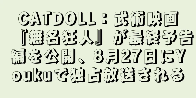 CATDOLL：武術映画『無名狂人』が最終予告編を公開、8月27日にYoukuで独占放送される