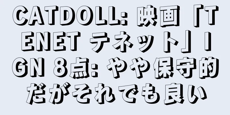 CATDOLL: 映画「TENET テネット」IGN 8点: やや保守的だがそれでも良い