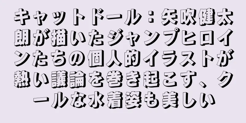 キャットドール：矢吹健太朗が描いたジャンプヒロインたちの個人的イラストが熱い議論を巻き起こす、クールな水着姿も美しい