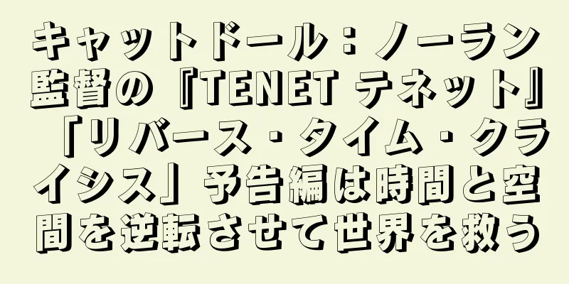 キャットドール：ノーラン監督の『TENET テネット』「リバース・タイム・クライシス」予告編は時間と空間を逆転させて世界を救う