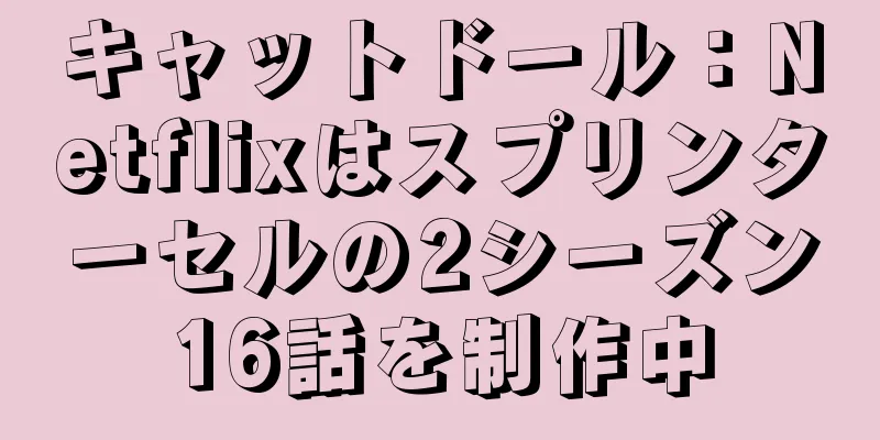 キャットドール：Netflixはスプリンターセルの2シーズン16話を制作中