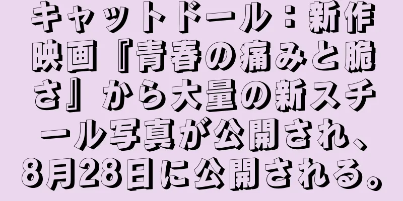 キャットドール：新作映画『青春の痛みと脆さ』から大量の新スチール写真が公開され、8月28日に公開される。