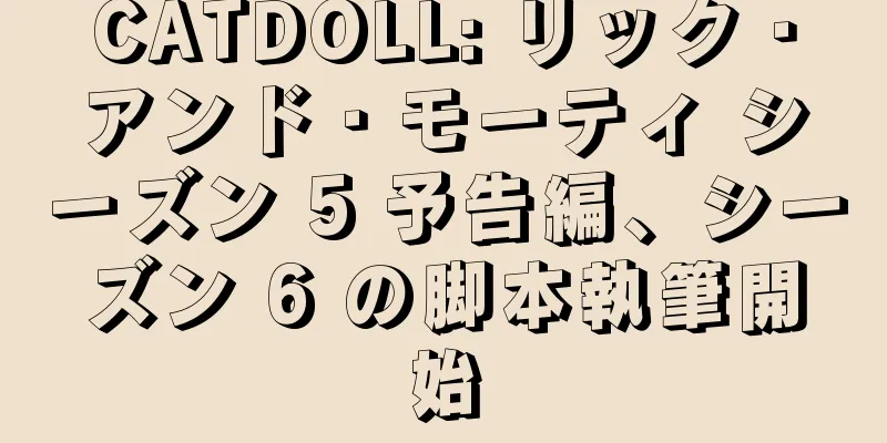 CATDOLL: リック・アンド・モーティ シーズン 5 予告編、シーズン 6 の脚本執筆開始