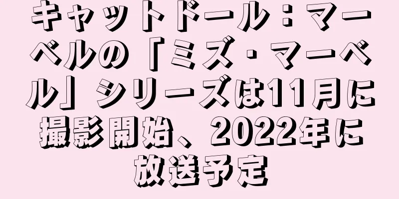 キャットドール：マーベルの「ミズ・マーベル」シリーズは11月に撮影開始、2022年に放送予定
