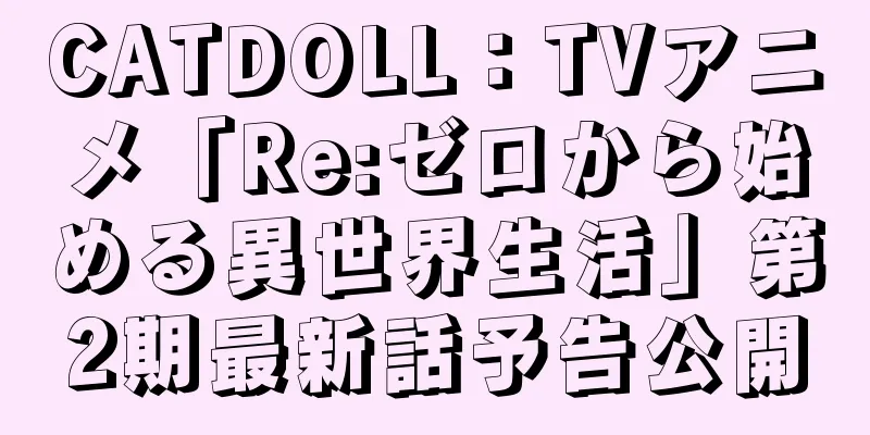 CATDOLL：TVアニメ「Re:ゼロから始める異世界生活」第2期最新話予告公開