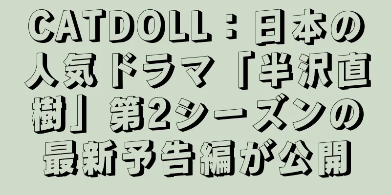 CATDOLL：日本の人気ドラマ「半沢直樹」第2シーズンの最新予告編が公開