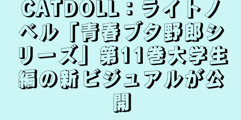 CATDOLL：ライトノベル「青春ブタ野郎シリーズ」第11巻大学生編の新ビジュアルが公開