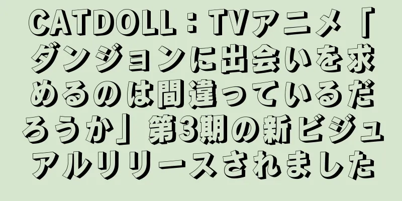 CATDOLL：TVアニメ「ダンジョンに出会いを求めるのは間違っているだろうか」第3期の新ビジュアルリリースされました