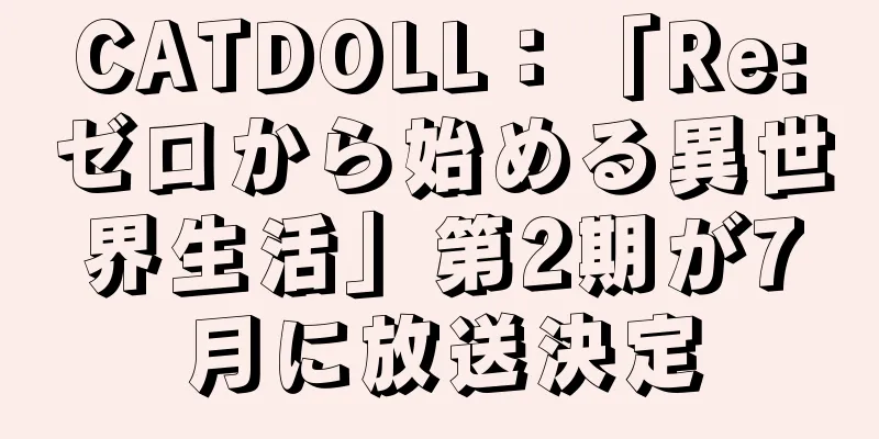 CATDOLL：「Re:ゼロから始める異世界生活」第2期が7月に放送決定