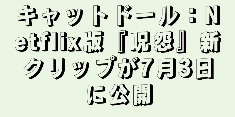 キャットドール：Netflix版『呪怨』新クリップが7月3日に公開