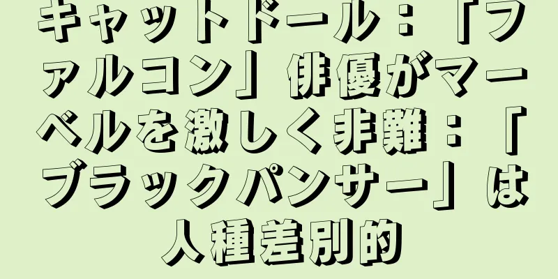 キャットドール：「ファルコン」俳優がマーベルを激しく非難：「ブラックパンサー」は人種差別的