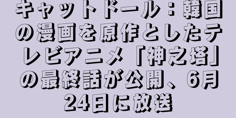 キャットドール：韓国の漫画を原作としたテレビアニメ「神之塔」の最終話が公開、6月24日に放送