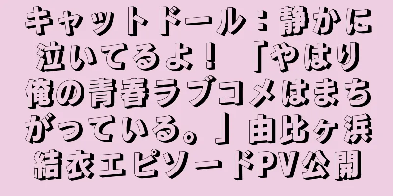 キャットドール：静かに泣いてるよ！ 「やはり俺の青春ラブコメはまちがっている。」由比ヶ浜結衣エピソードPV公開