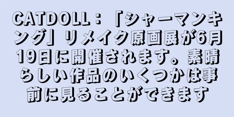 CATDOLL：「シャーマンキング」リメイク原画展が6月19日に開催されます。素晴らしい作品のいくつかは事前に見ることができます