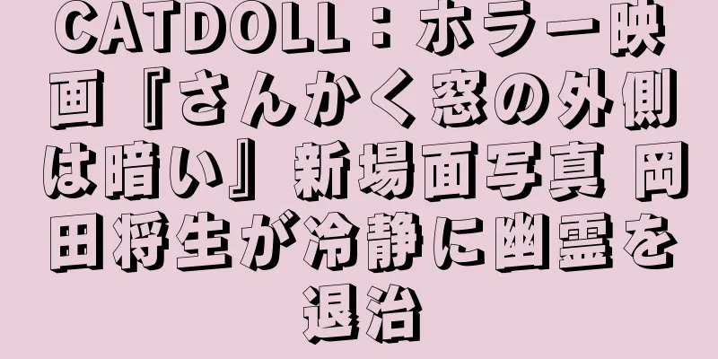 CATDOLL：ホラー映画『さんかく窓の外側は暗い』新場面写真 岡田将生が冷静に幽霊を退治