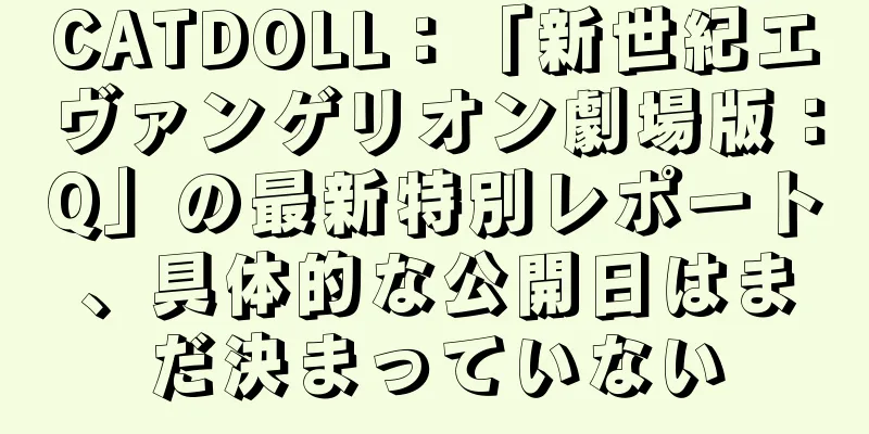 CATDOLL：「新世紀エヴァンゲリオン劇場版：Q」の最新特別レポート、具体的な公開日はまだ決まっていない