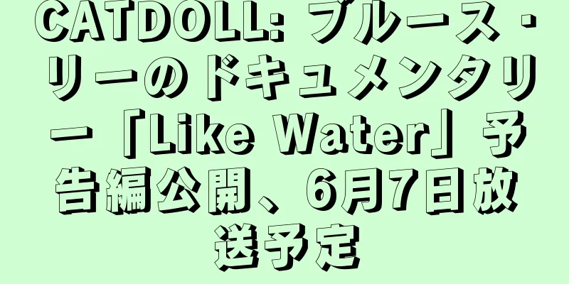 CATDOLL: ブルース・リーのドキュメンタリー「Like Water」予告編公開、6月7日放送予定
