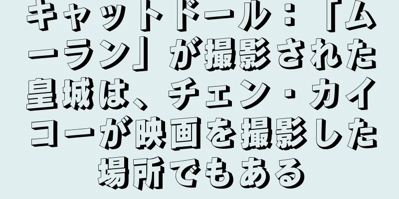 キャットドール：「ムーラン」が撮影された皇城は、チェン・カイコーが映画を撮影した場所でもある