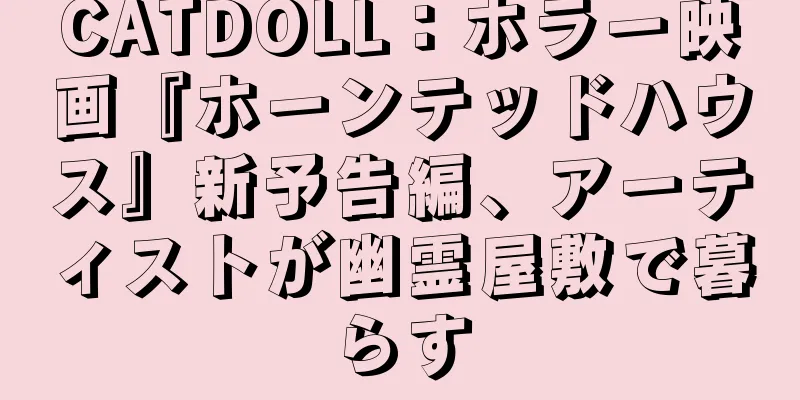 CATDOLL：ホラー映画『ホーンテッドハウス』新予告編、アーティストが幽霊屋敷で暮らす
