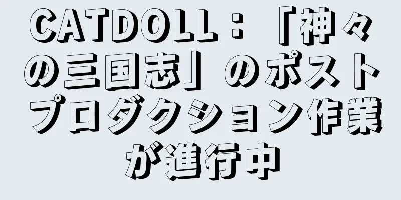 CATDOLL：「神々の三国志」のポストプロダクション作業が進行中