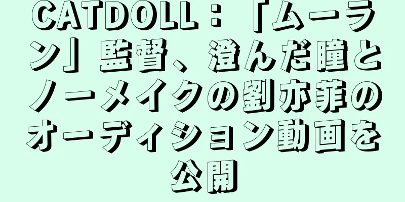CATDOLL：「ムーラン」監督、澄んだ瞳とノーメイクの劉亦菲のオーディション動画を公開