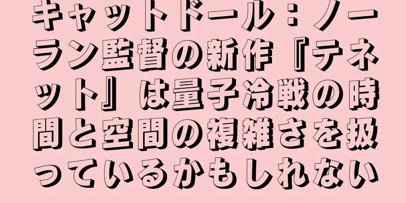キャットドール：ノーラン監督の新作『テネット』は量子冷戦の時間と空間の複雑さを扱っているかもしれない