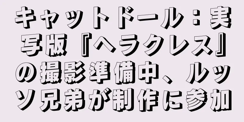 キャットドール：実写版『ヘラクレス』の撮影準備中、ルッソ兄弟が制作に参加
