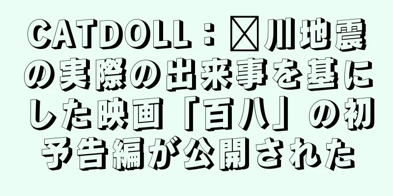 CATDOLL：汶川地震の実際の出来事を基にした映画「百八」の初予告編が公開された